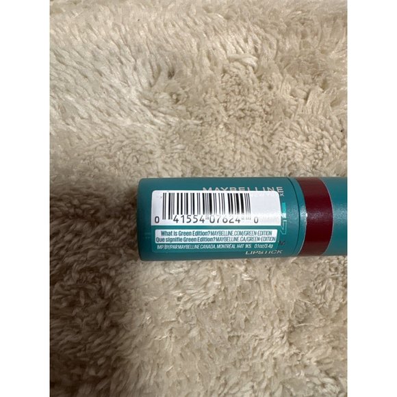 Maybelline Green Edition Butter Cream Lipstick 001 Ecliptic - Picture 3 of 4